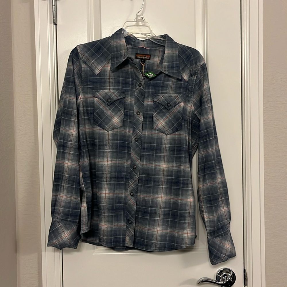 NWT patagonia western snap